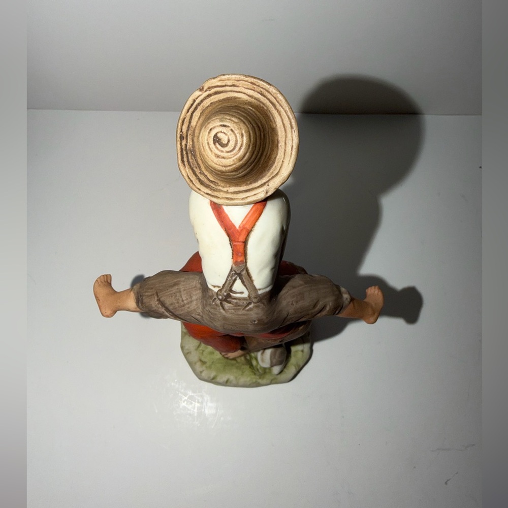 Vintage 1973 Norman Rockwell "Leapfrog" Figurine - Dave Grossman Designs (NR 9) - Picture 7 of 11